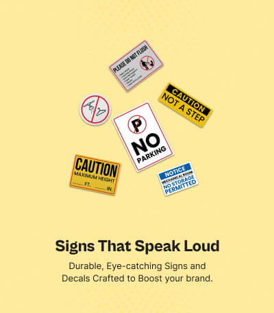 signs and decals